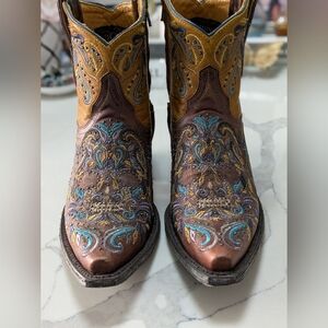 Old Gringo Dulce Calavera Embroidered Boots 7B